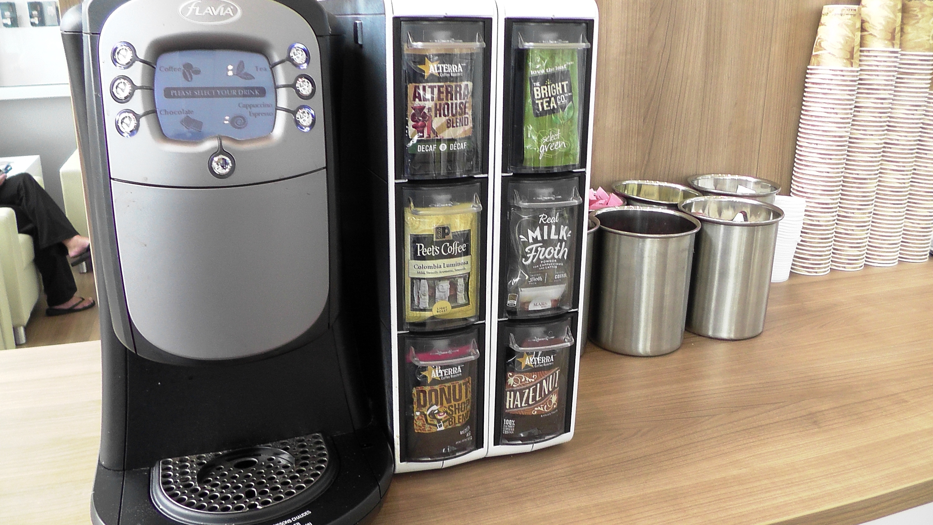 We're not like most dealerships. You won't find your typical refreshments at Kelly Volkswagen. We offer you variety! Six different types of coffee to brew with K-Cups and free Wi-Fi will make your visit with our dealership fly by. Come in today even if it's just for a quick cup of coffee and to say hello!