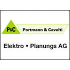 Portmann & Cavelti Elektro + Planungs AG Logo