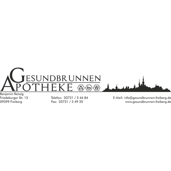 Gesundbrunnen-Apotheke in Freiberg in Sachsen - Logo