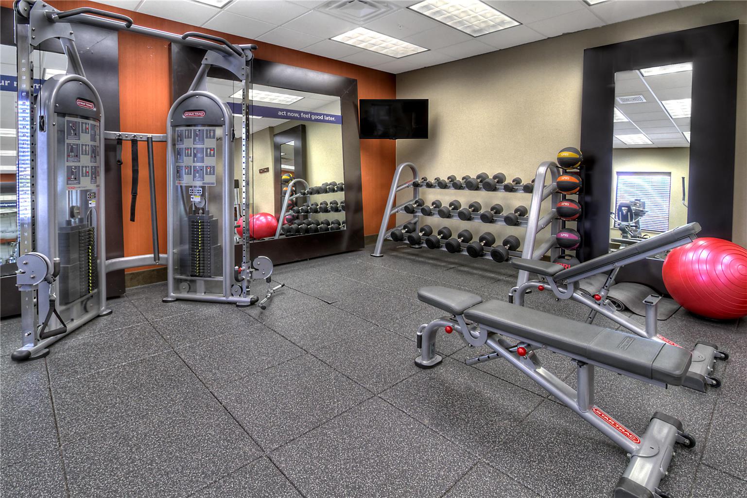 Health club fitness center gym