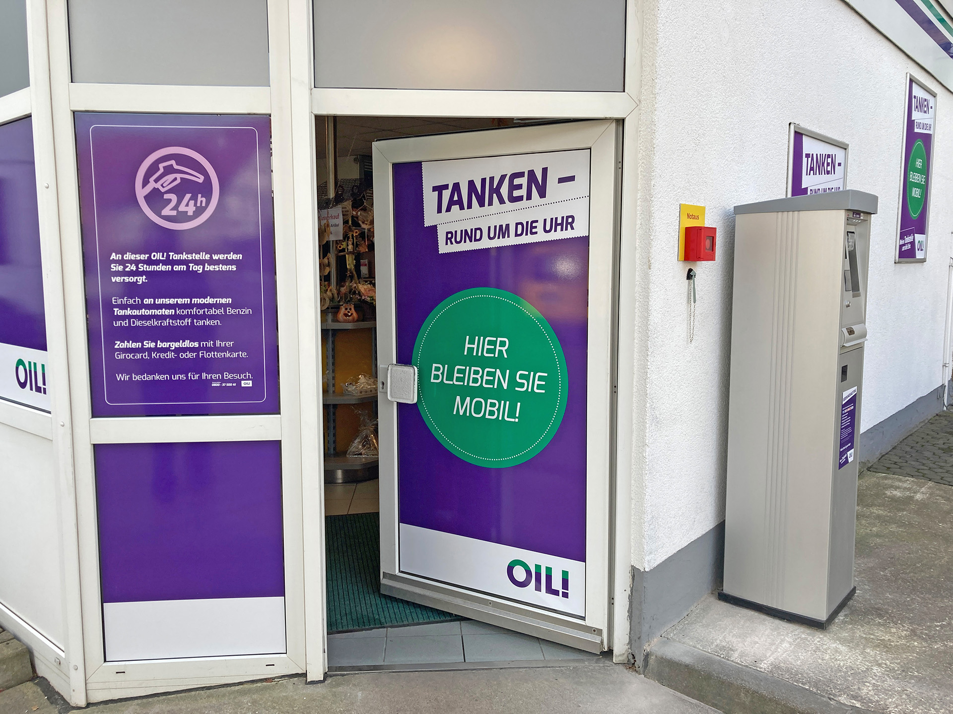 OIL! tank & go Automatentankstelle, Hauptstraße 18 in Steinbach-Hallenberg
