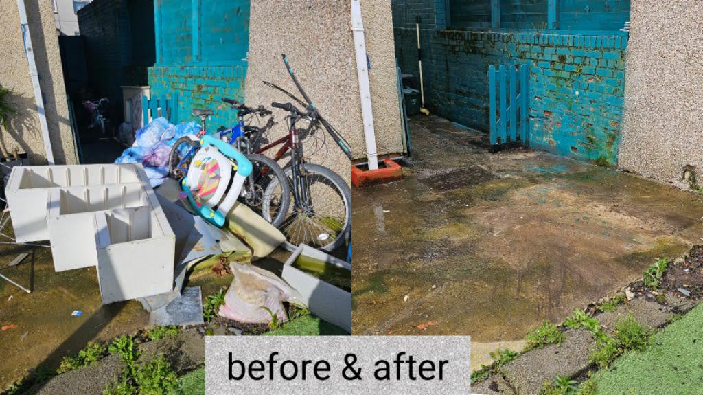 Images Leo Shine Garden Maintenance and Waste Removal.