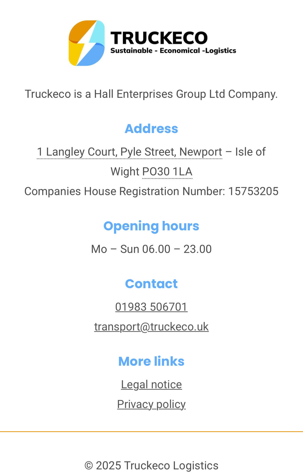 Images Truckeco Logistics