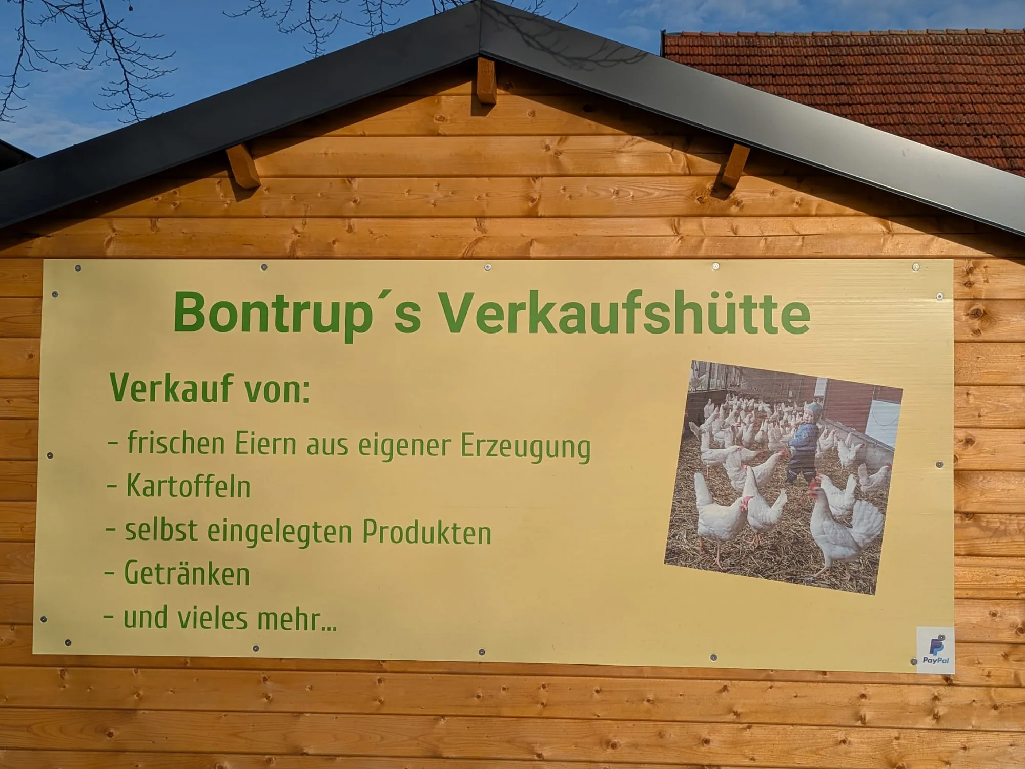 Bontrup´s Verkaufshütte, Dernekamp 51 in Dülmen