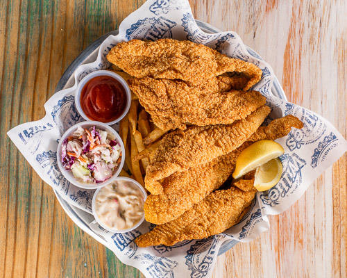 Fried Catfish Willie's Grill & Icehouse San Antonio (210)698-5337