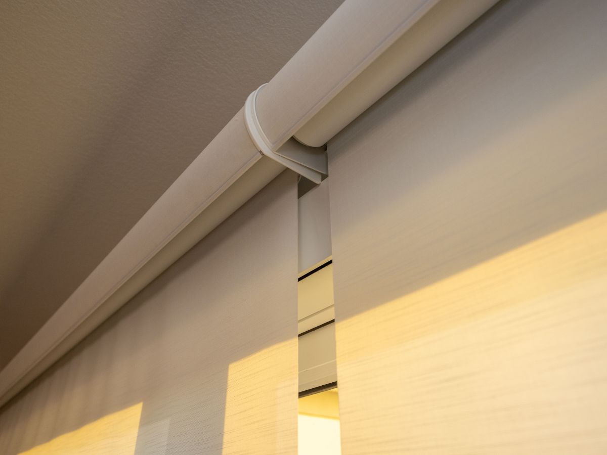 Roller shades provide clean lines, modern simplicity, and a sleek look to any room. They are durable and easy to maintain, making them a practical and lasting addition to your home.