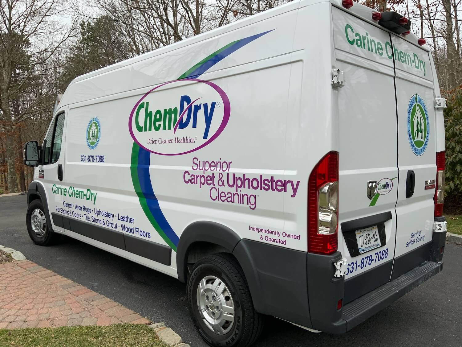 Carine Chem-Dry Carpet Cleaning Van