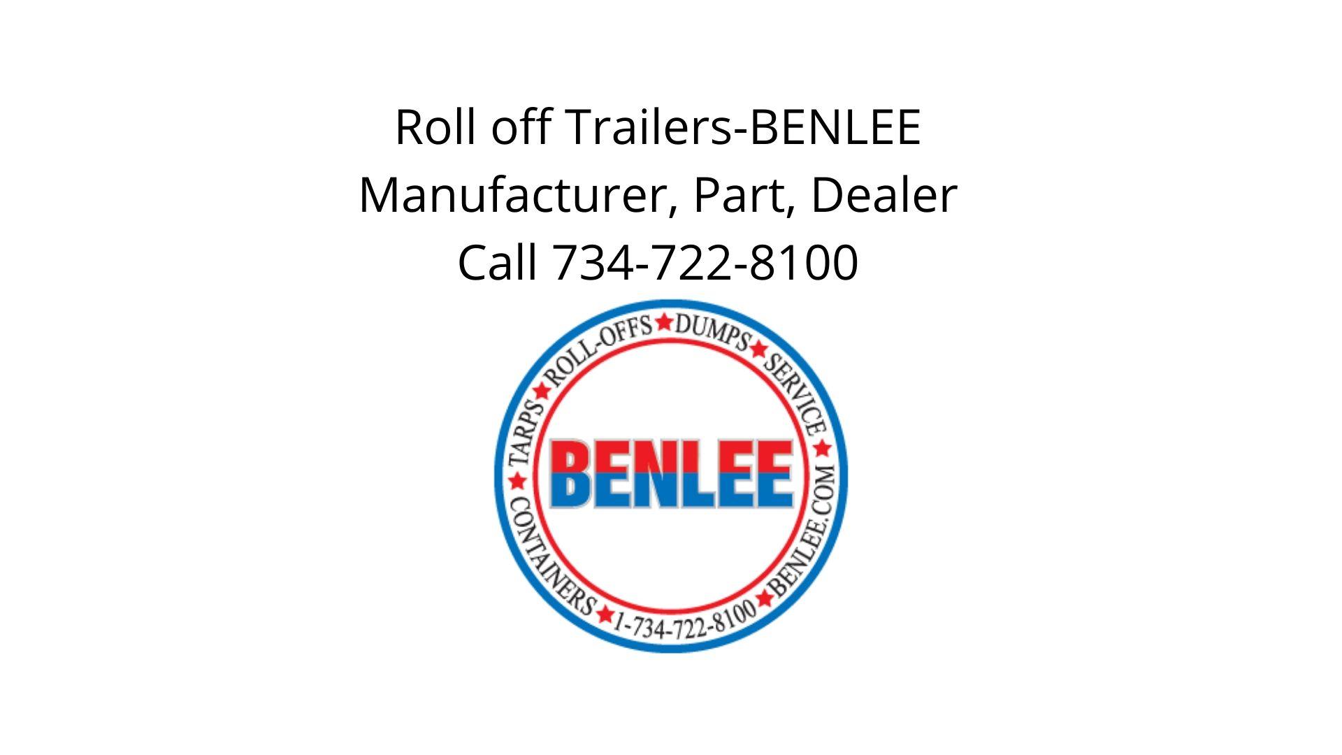 BENLEE roll-off trailers, Gondola trailer, lugger trucks and parts