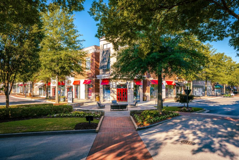 Explore shopping and dining destinations at The Collection at Forsyth