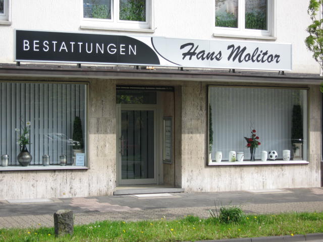 Beerdigungsinstitut Hans Molitor e.K., Inhaberin Angelika Wagener, Rheinberger Str. 212 in Moers