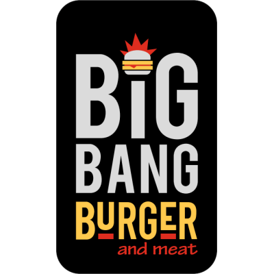 BigBang Burger and Meat Logo