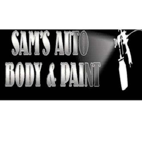 Sam's Auto Body & Paint Logo