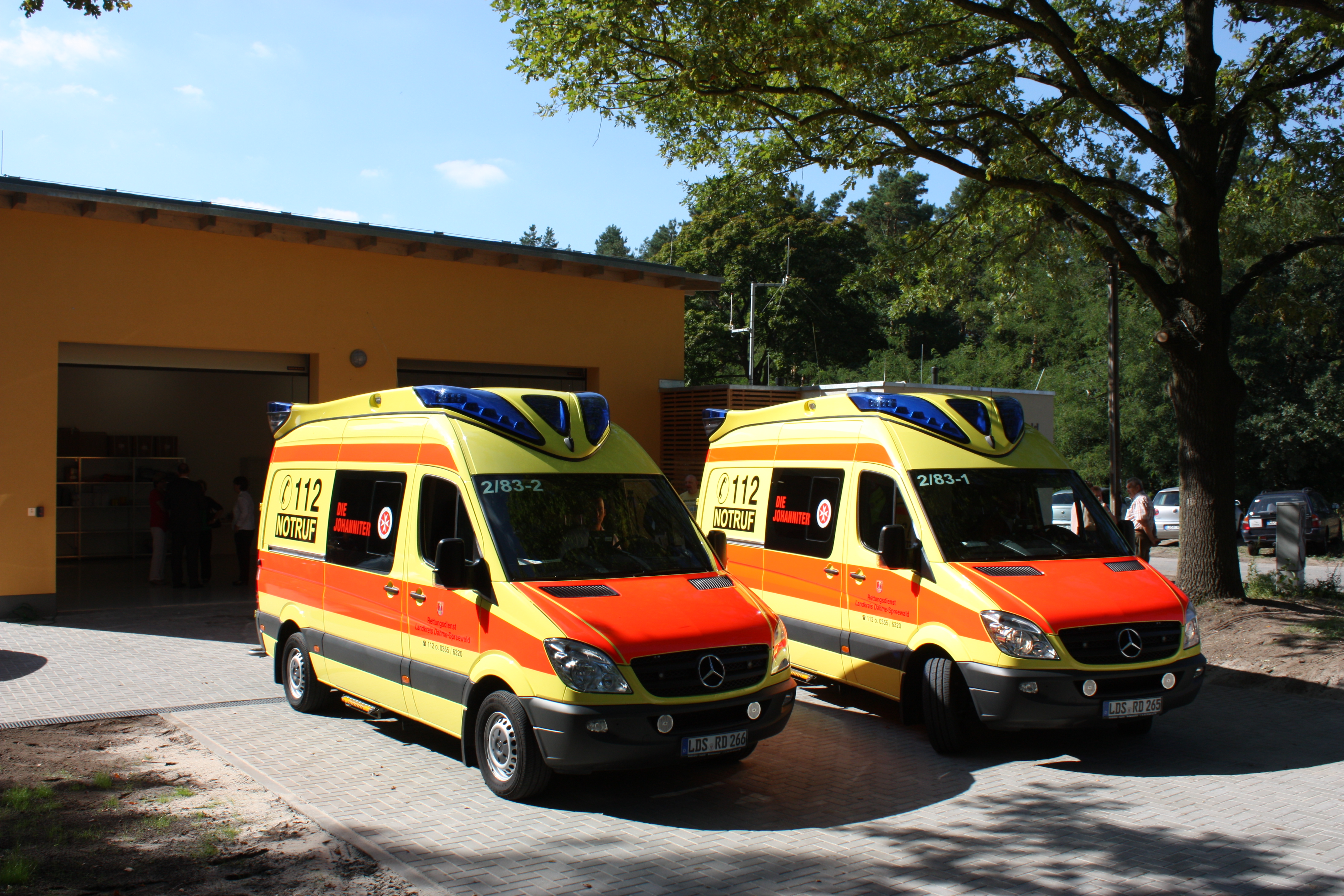 Bild 1 Johanniter-Unfall-Hilfe e.V. - Rettungswache Bestensee in Pätz