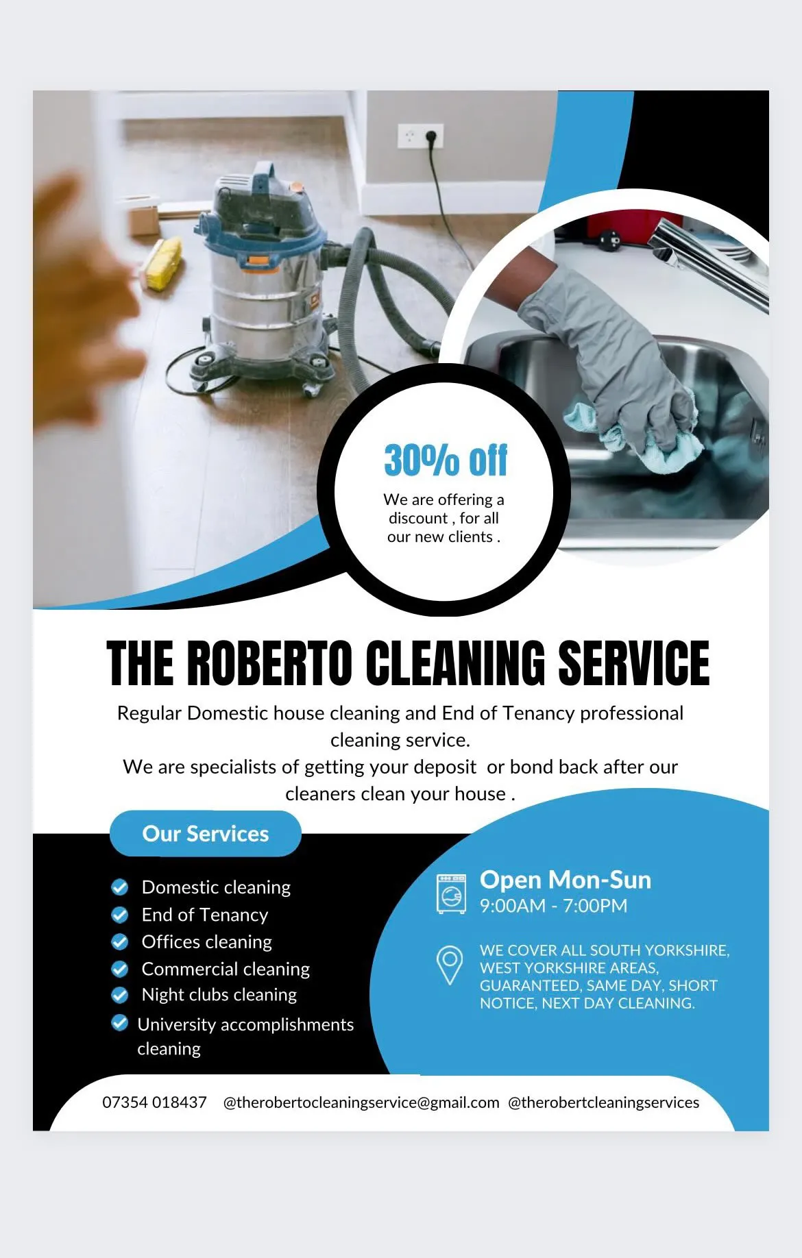 Images Roberto Cleaning Service