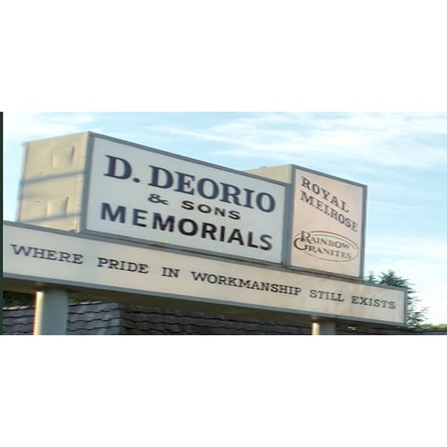 D. Deorio & Sons Memorials Logo