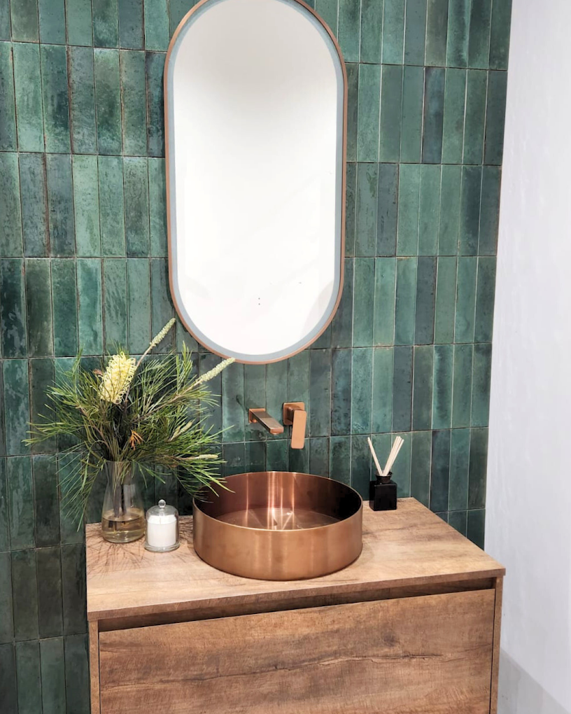Images Blue Leaf Bathware & Tiles