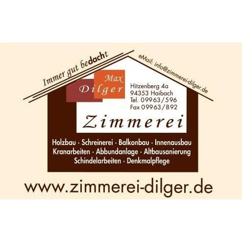 Max Dilger - Zimmerermeister  