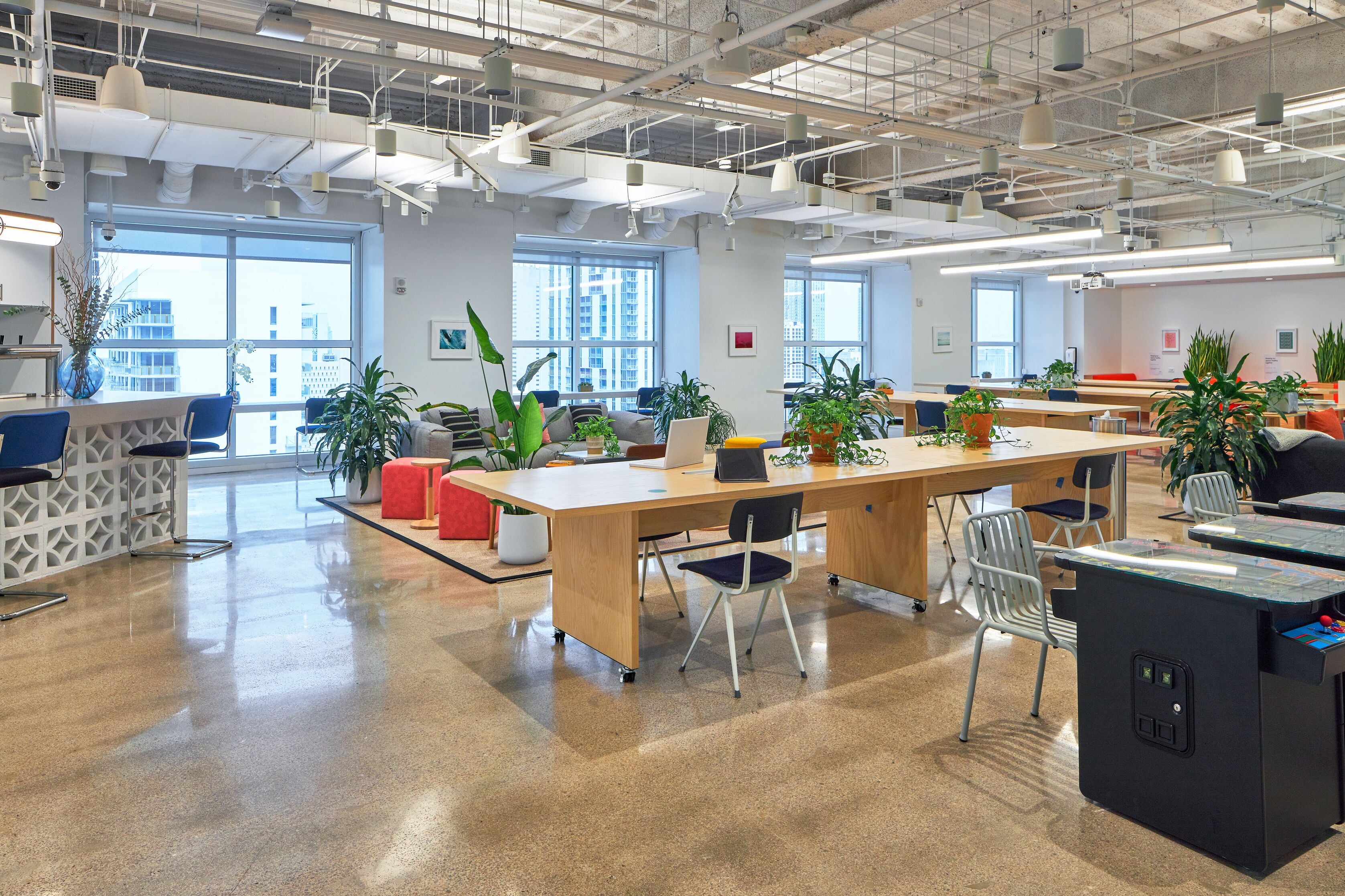 Hot Desk area 