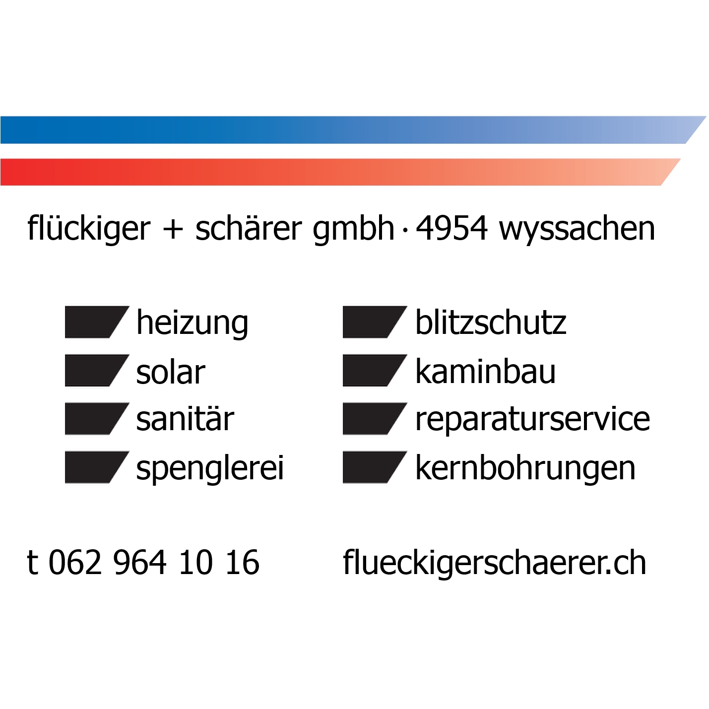 Flückiger + Schärer GmbH Logo