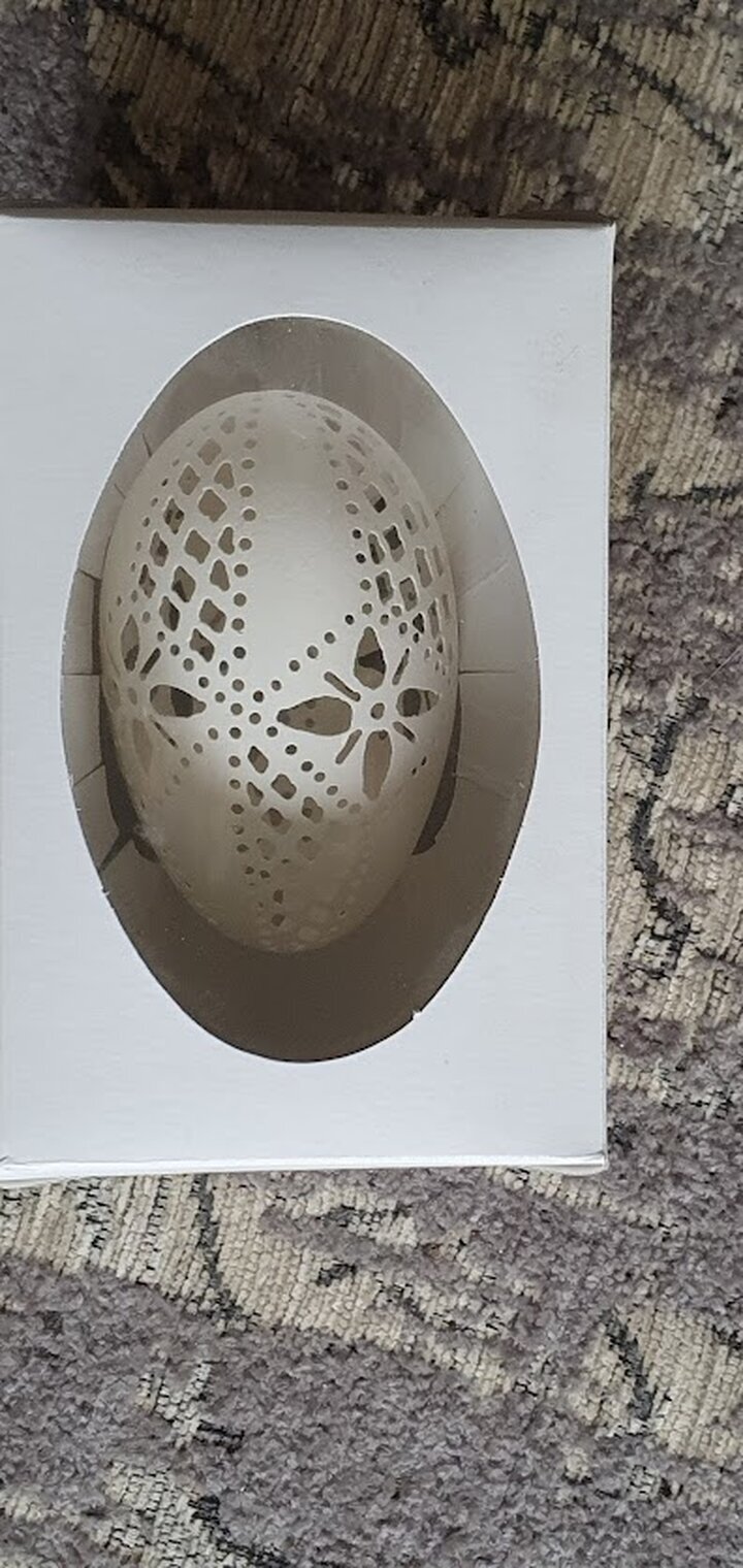 Bilder Gabriele Krecht - Wachstechnik Ostereier & Christbaumkugeln