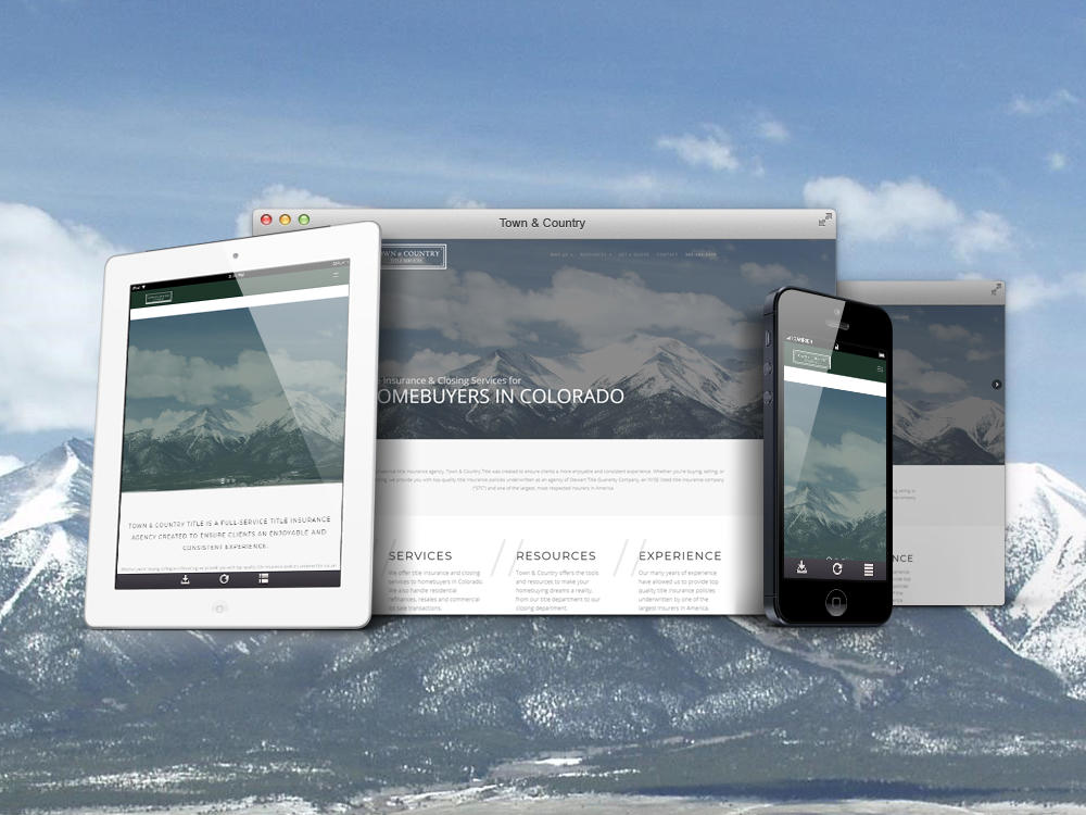 Yellowfin Development Website Design for Town & Country