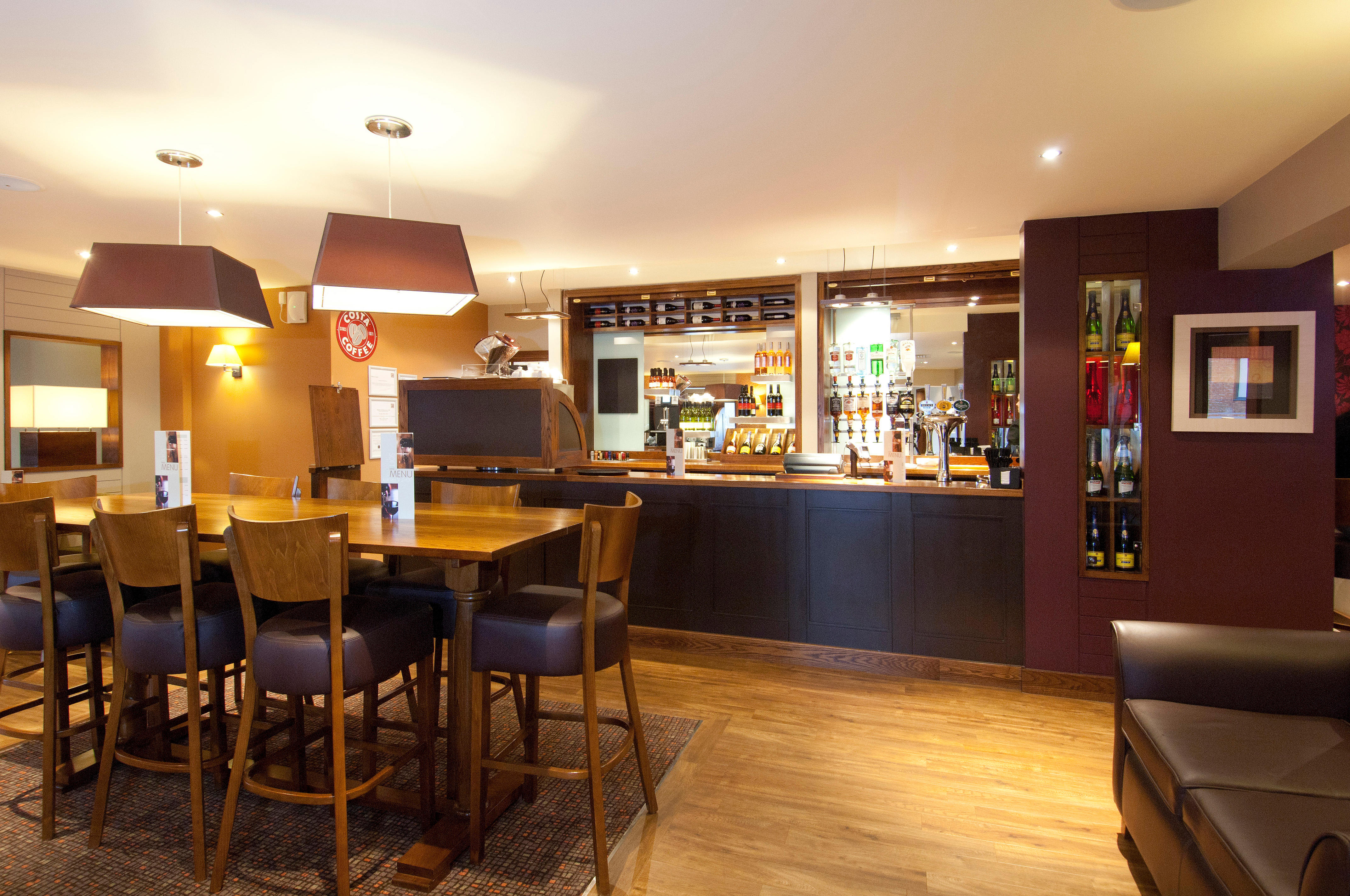 Thyme restaurant Premier Inn Preston Central hotel Preston 03333 218335