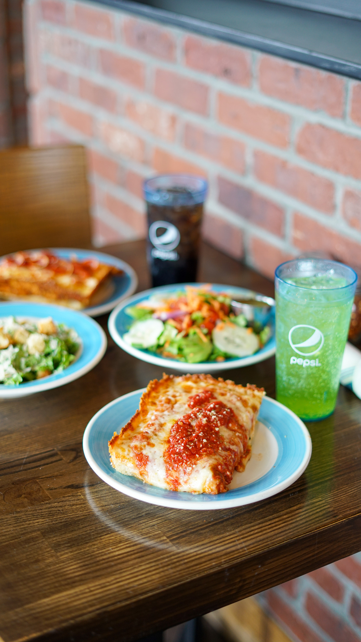 Pizza, Salad, Drink Lunch Special