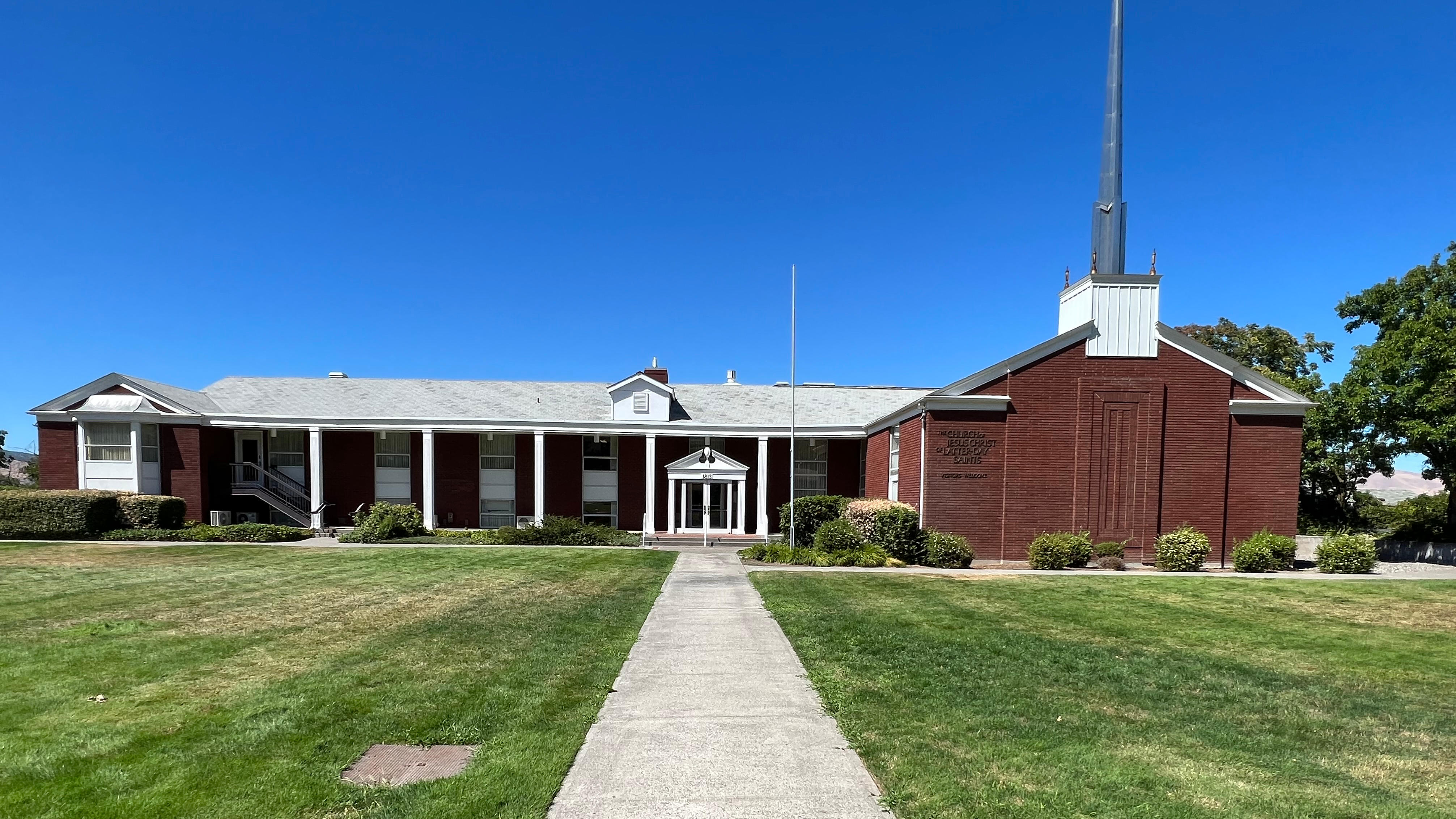 The Dalles Oregon Stake Center of The Church of Jesus Christ of Latter-Day Saints located at