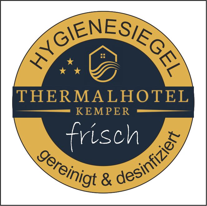 Hygienesiegel Thermalhotel Kemper