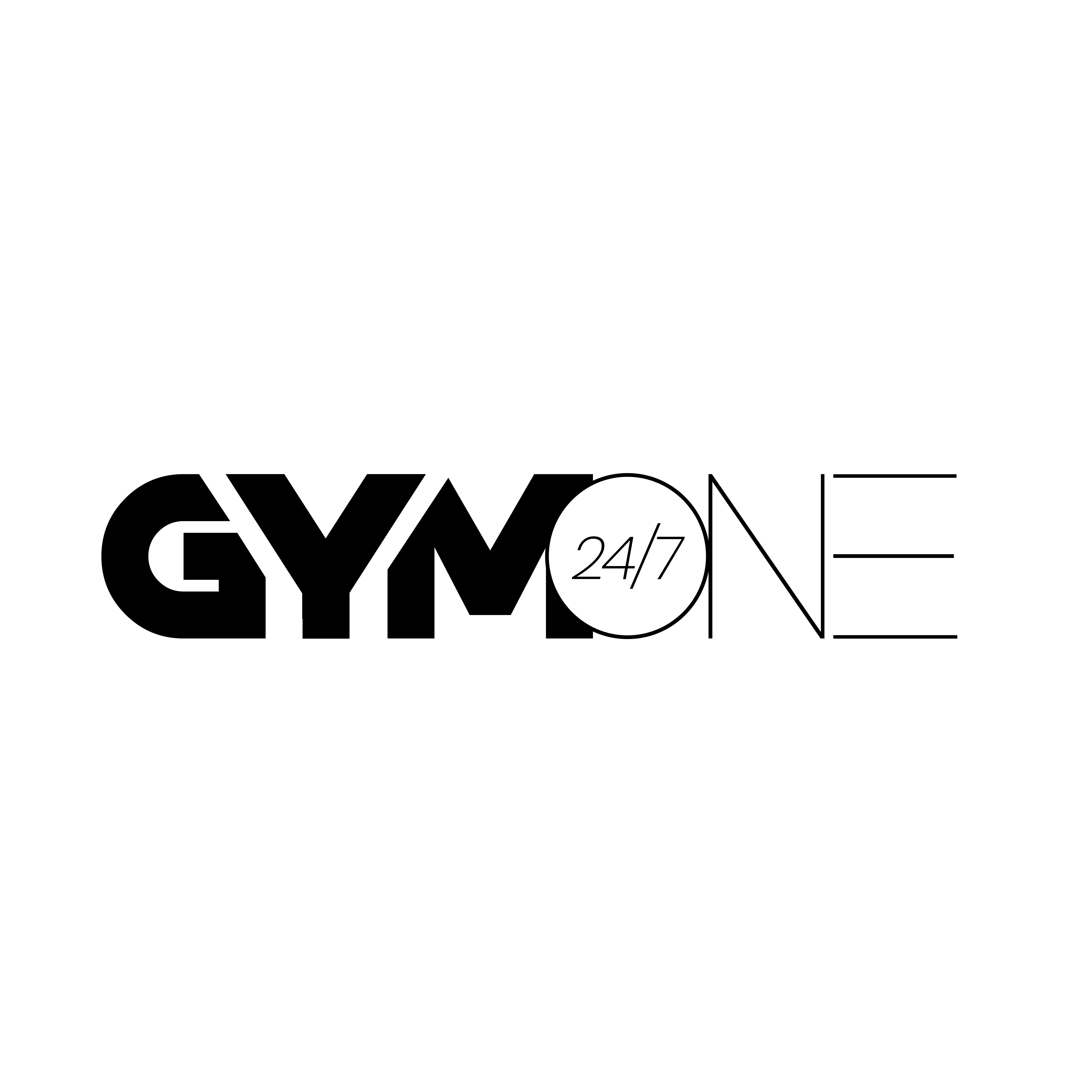 Logo GymOne 24/7 (Heavyweights Gym UG)