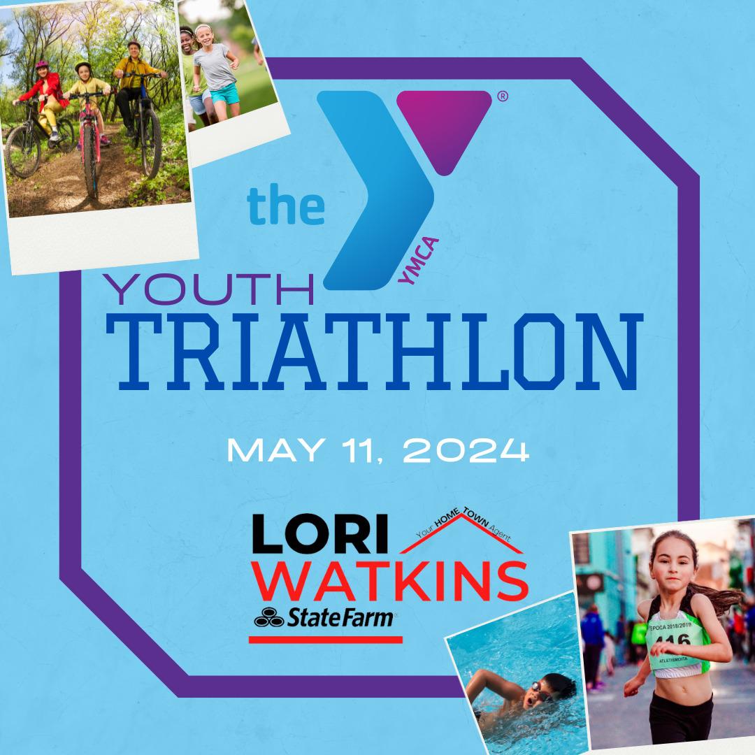 🏊‍♂️🚴‍♀️🏃‍♂️ Lori Watkins - State Farm is thrilled to sponsor the Altavista YMCA Youth Triathlon on May 11th at the Family and Athletic Center! Calling all young athletes ages 4-12 to dive into the fun and test their skills in swimming, biking, and running. Registration is open, SIGN UP NOW! #LoriWatkinsStateFarm #YouthTriathlon #communitysupport 🏅🌟