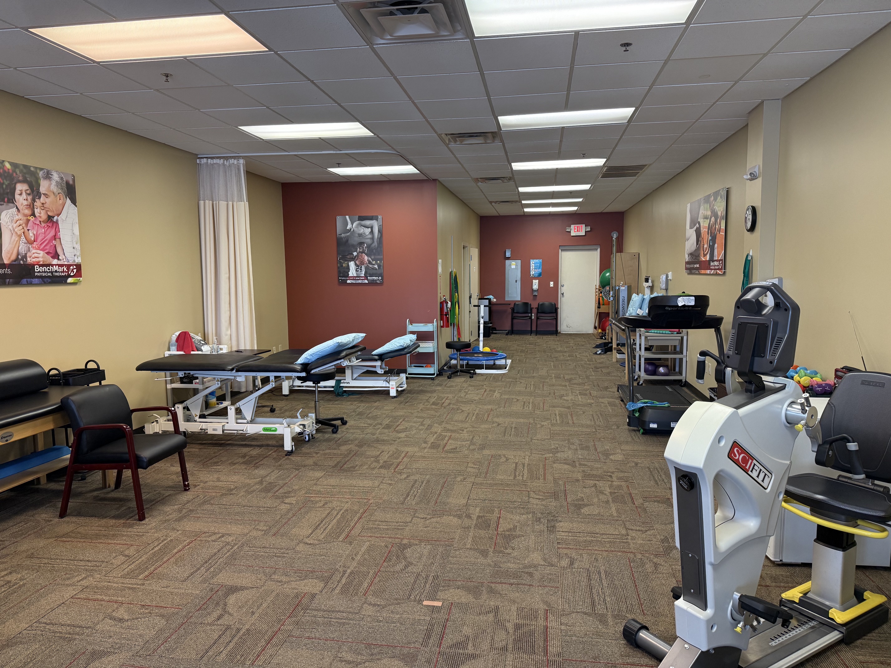 BenchMark Physical Therapy in Louisville, KY - Central Station interior 