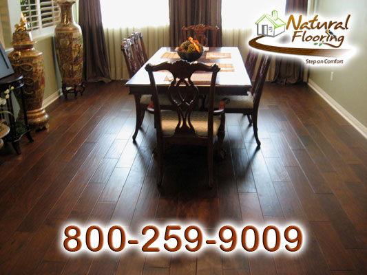 Walnut Apache Handscraped Wood Floor