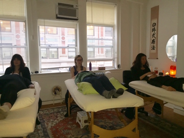 Reiki Group at our new office 135 West 29 Suite 1100