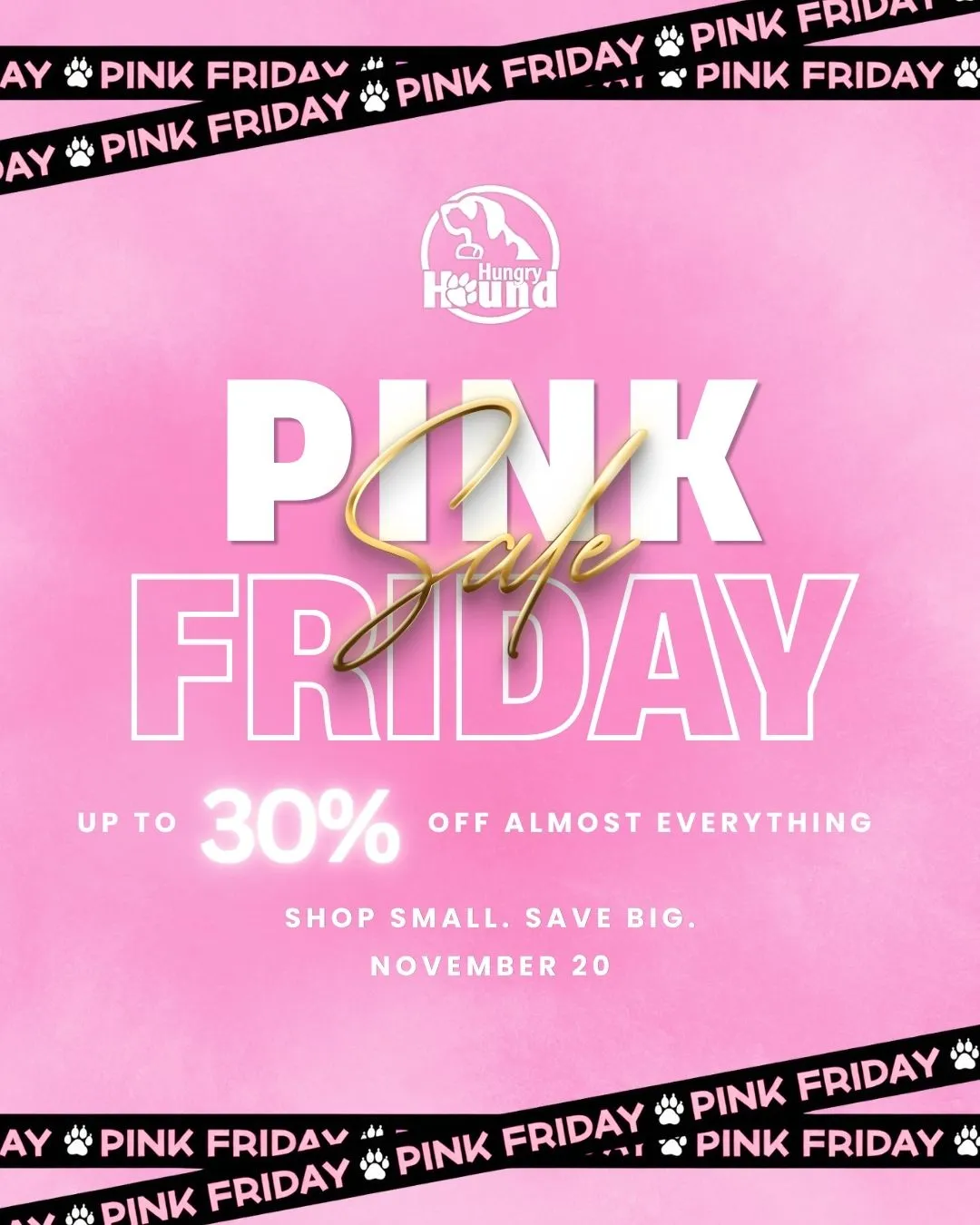 Image of Local Pet Event Pink Friday at Hungry Hound Nearby