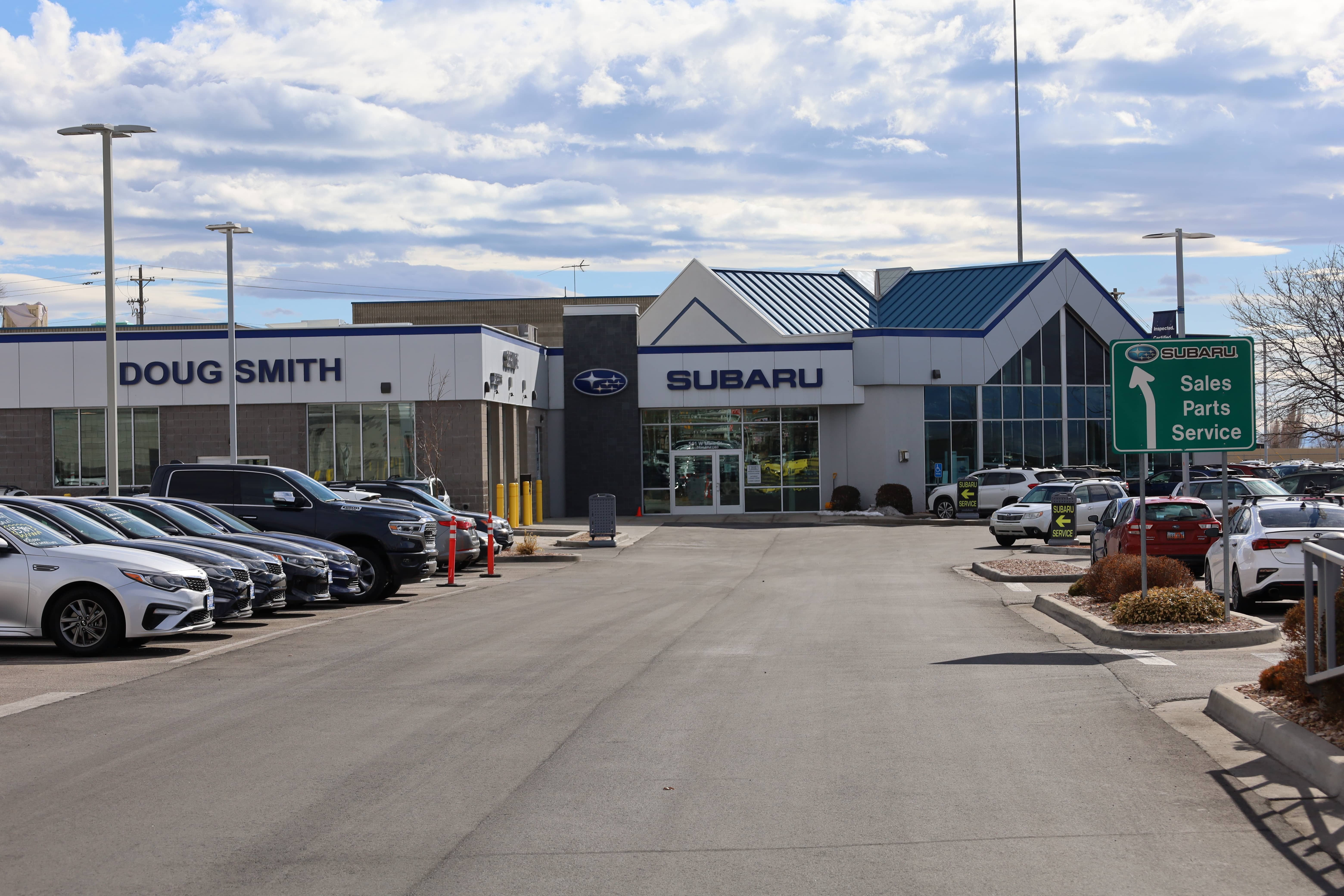 Doug Smith Subaru in American Fork, UT has the New, CPO, Used Sales as well as Subaru Service and Subaru Parts available.