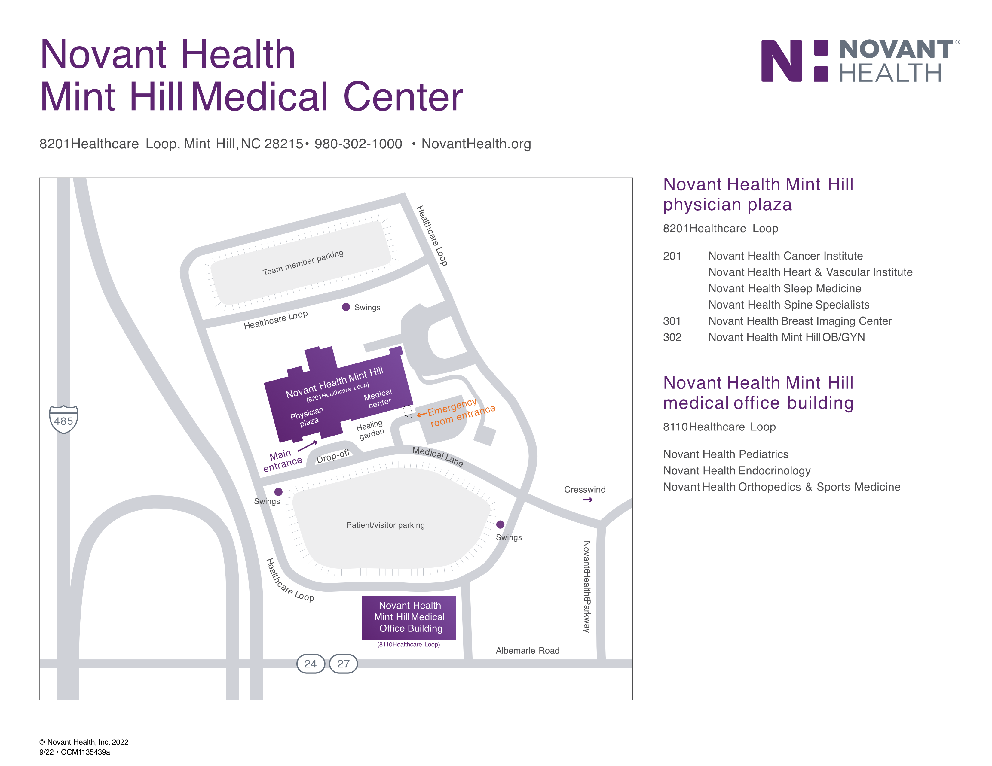Novant Health Mint Hill Adult Medicine