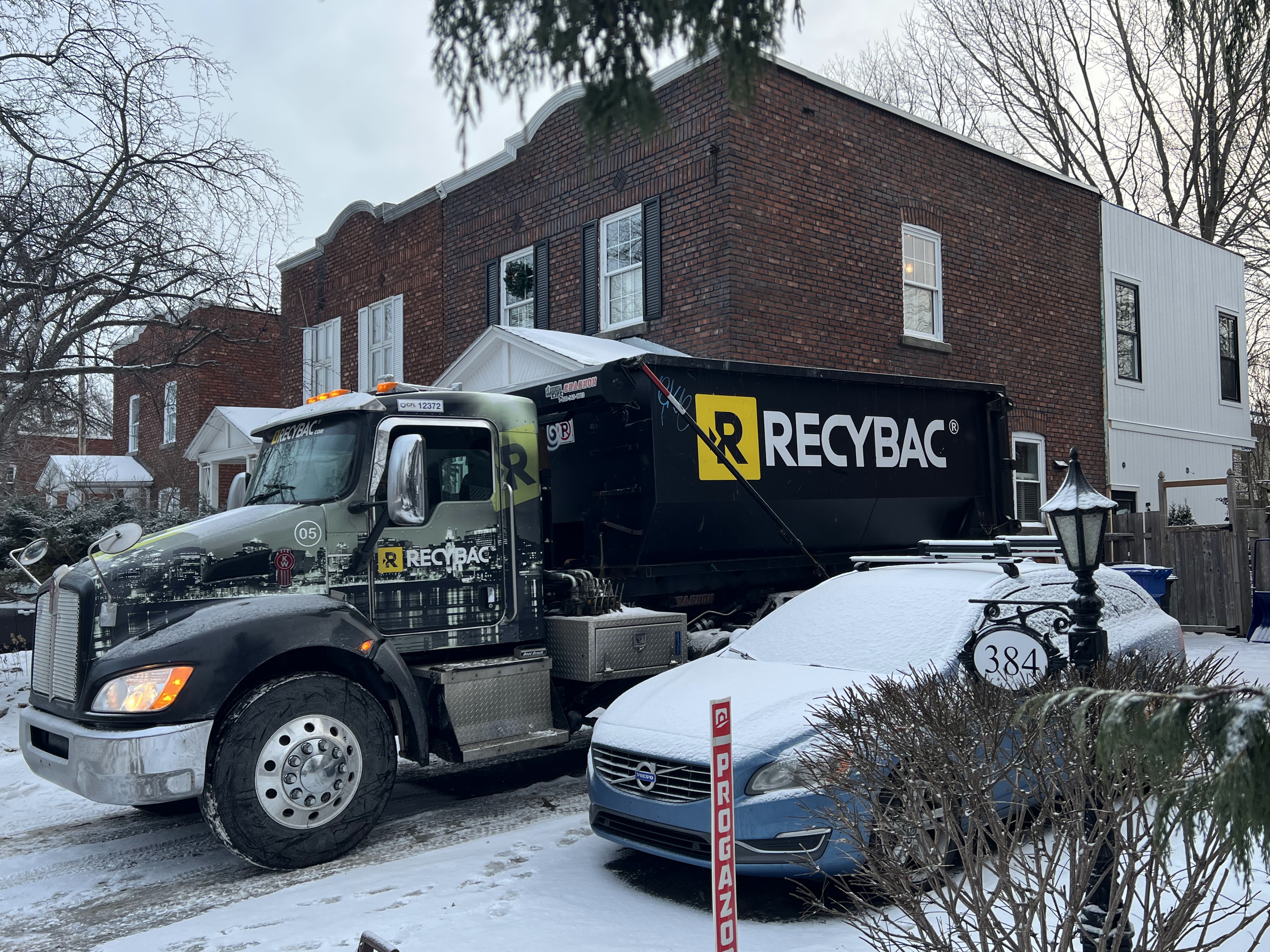 Images Location de conteneur RECYBAC Longueuil