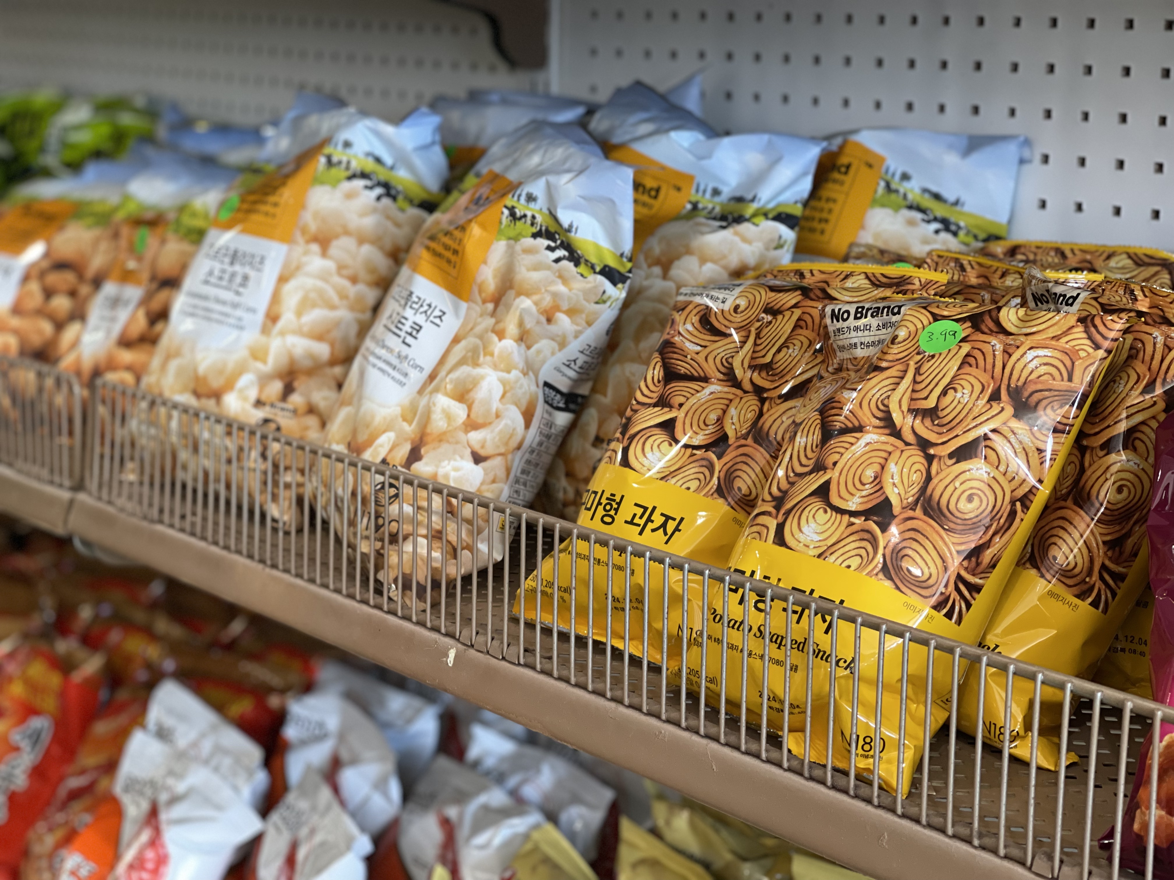 Snacks at Hayato Asian Market & More at Seaside California