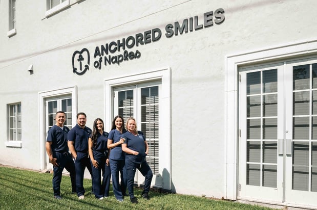 Images Anchored Smiles of Naples