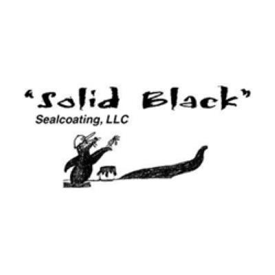 Solid Black Sealcoating Logo