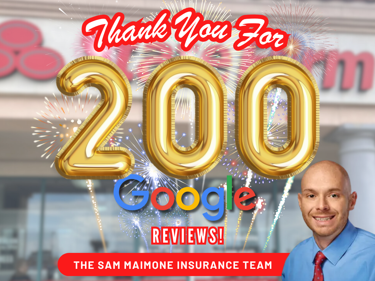 Thank you to all of our amazing customer for 200 reviews on Google! 