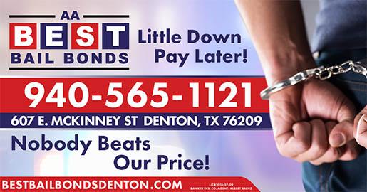 AA Best Bail Bonds Denton Denton (940)565-1121
