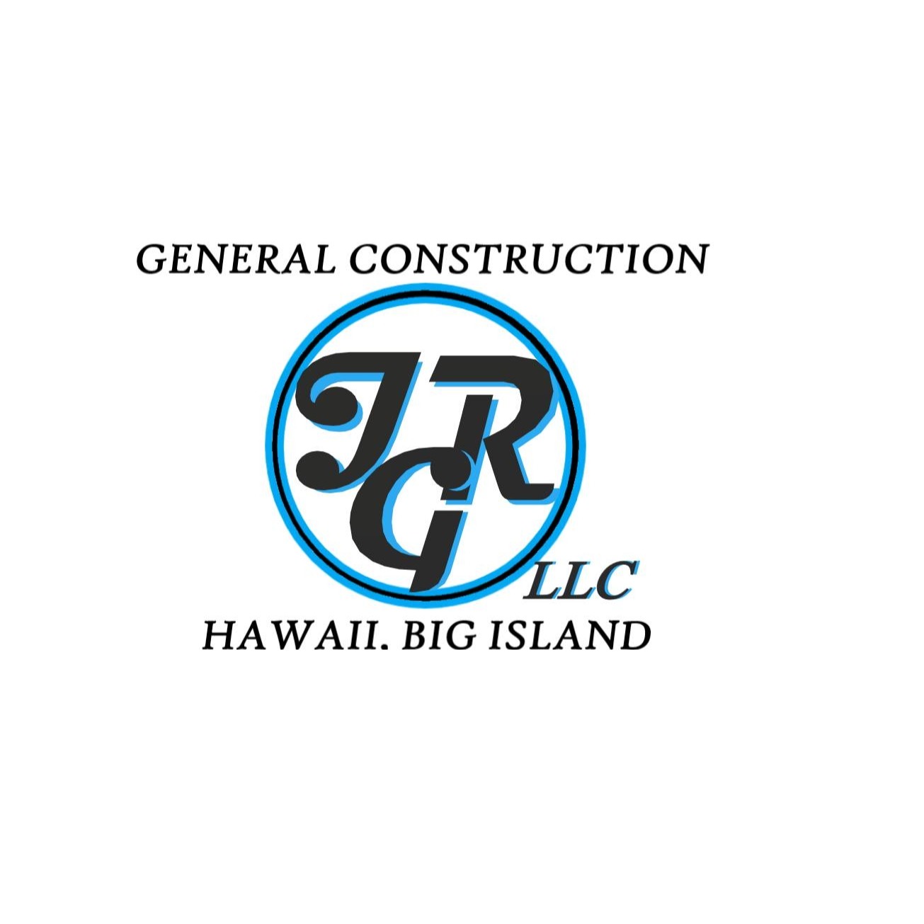 Jgrllc Hawaii Construction Logo