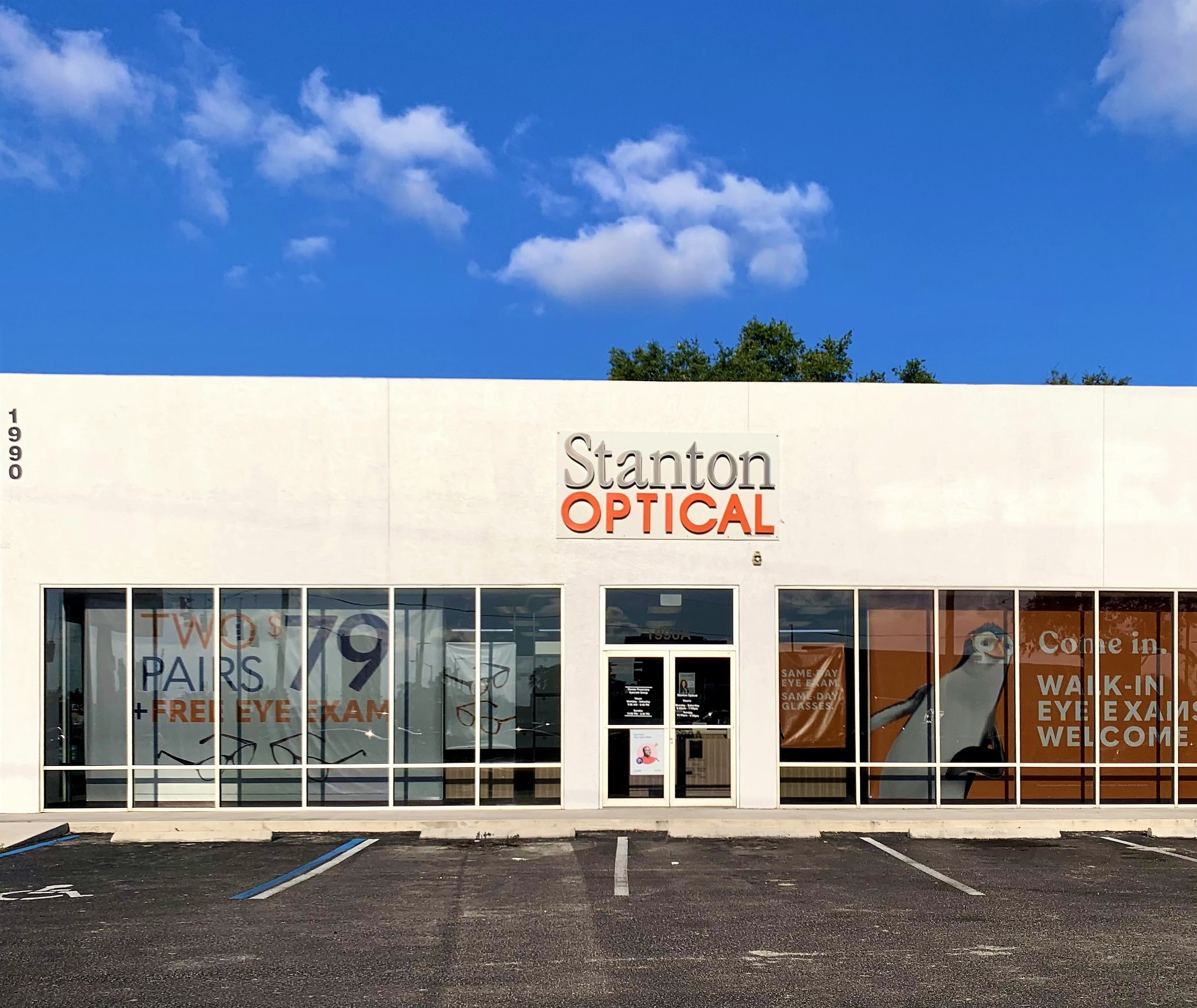 Storefront at Stanton Optical store in West Palm Beach, FL 33409