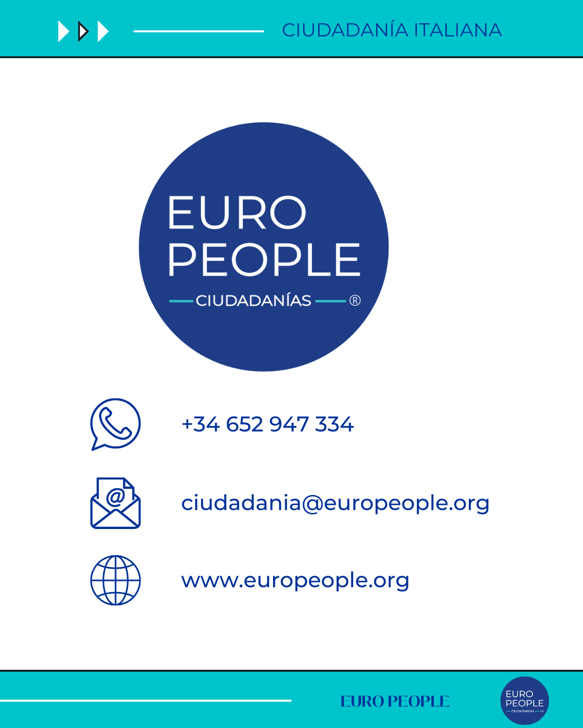 Images Europeople Ciudadanías