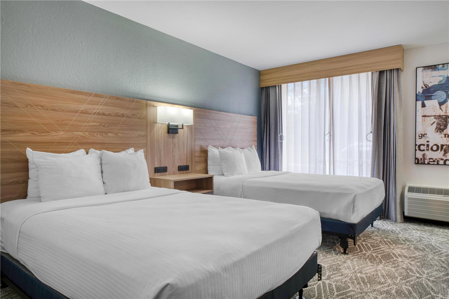 Two Double Bed Accessible