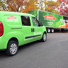 SERVPRO Vehicles Getting Ready to go to a job site.