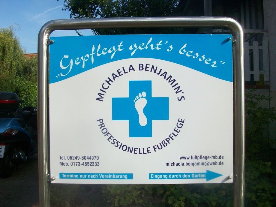 Professionelle Fußpflege Michaela Benjamin, Talantstr. 9 in Gimbsheim
