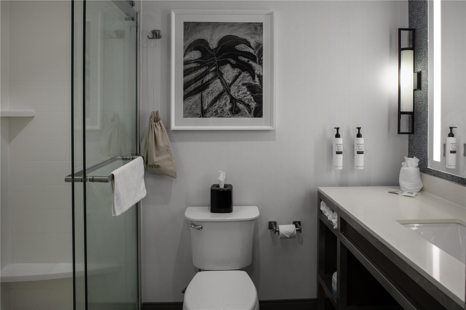 Guest room bath